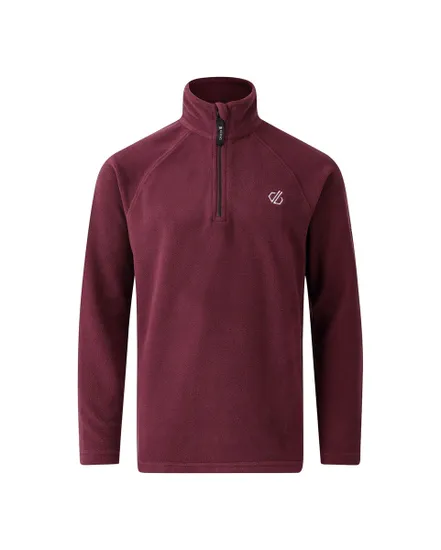 Polaire col zip Enfant FREEHAND FLEECE Bordeaux