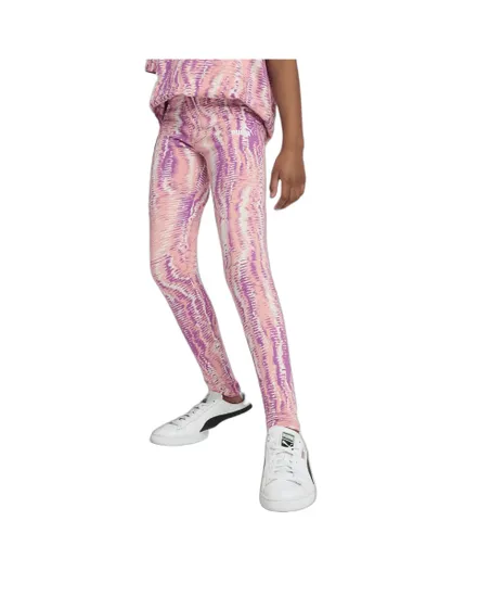 Leggings Fille Ess Nature 2 0 Aop