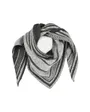 Écharpe Femme VICALLIS JACQUARD KNIT SCARF/EF Gris Foncé