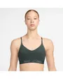 Brassière Femme W NK DF INDY LGT SPT BRA Vert