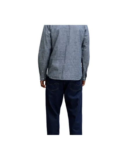 Chemise Homme JPRBLUSUMMER LINEN BLEND SHIELD LS