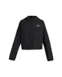 Veste zip Fille UA RIVAL WOVEN HD JACKET Noir