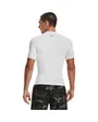 T-Shirt MC Homme UA HG ARMOUR COMP SS Blanc