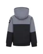 Veste zip à capuche Enfant NKN FUTURA SOFTSHELL Gris