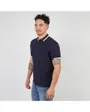 POLO MANCHES COURTES UNI Homme Bleu