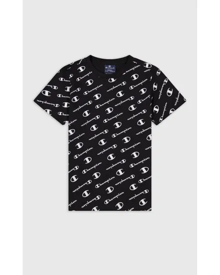 T-shirt manches courtes Enfant CREWNECK T-SHIRT Noir
