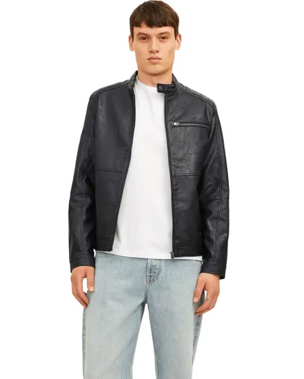 Veste Biker Homme JJEDYLAN PU