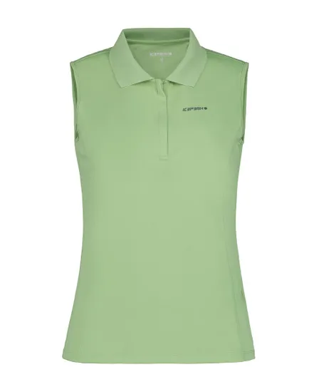 Polo sans manche Femme BAZINE Vert