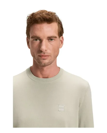Pull col rond Homme KANOVANO S Beige Clair