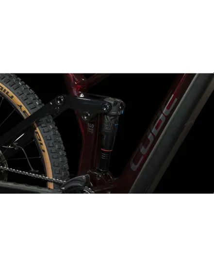 VTT électrique tout suspendu Unisexe STEREO HYBRID 140 HPC RACE 625 Bordeaux