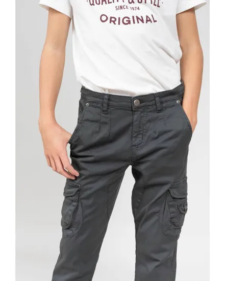Pantalon cargo à poches Enfant GARDEN PA B Gris