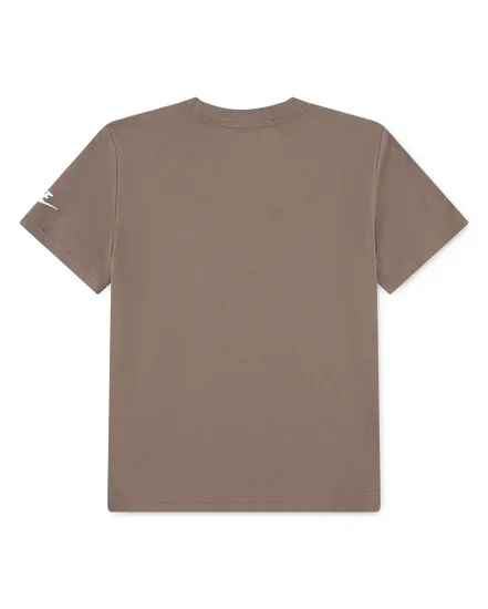 T-shirt Jeune enfant NKN CLUB FAMILY S/S KNIT TOP Marron