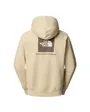 Sweat à capuche Homme M RAGLAN BOX NSE HOODIE Beige