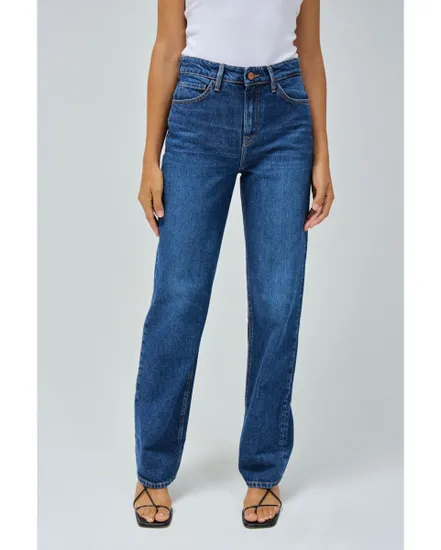 Jean Femme TRUE WITH CUFF Bleu