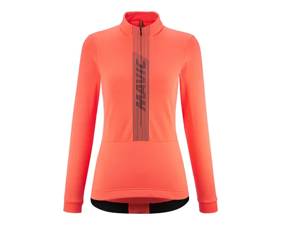 Maillot manches longues Femme KSYRIUM THERMO Corail