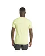 T-shirt manches courtes Homme D4T HR HIIT TEE Jaune