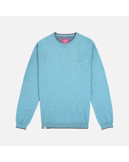 PULL ESSENTIEL COL ROND Homme Bleu