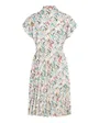 Robe Chemise Femme Plissée Monogramme TH