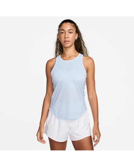 Débardeur Femme W NK TEMPO NVLT DF TANK Bleu