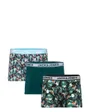 Trunks Homme Jacbird Leaves 3 Pack