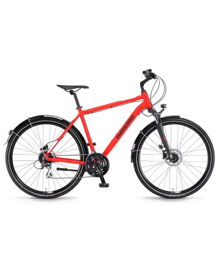 Vélo trekking Homme DOMINGO 24 SPORT GENT Rouge