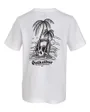 T-shirt Enfant SKULL OVERGROWN YOUTH Blanc