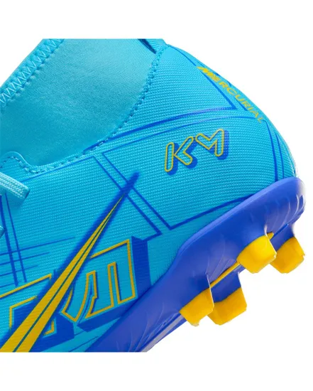 Crampons de football Enfant JR SUPERFLY 9 CLUB KM FG/MG Bleu