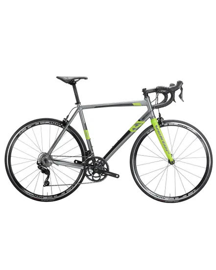 Vélo de route Unisexe RIGEL TIAGRA 2X10V Gris/Jaune