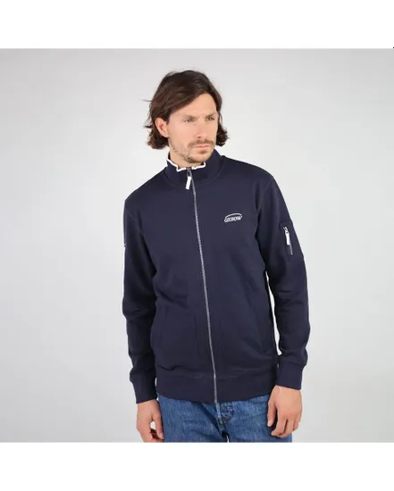 Veste manches longues Homme SWEAT FULL ZIP ESSENTIEL Bleu