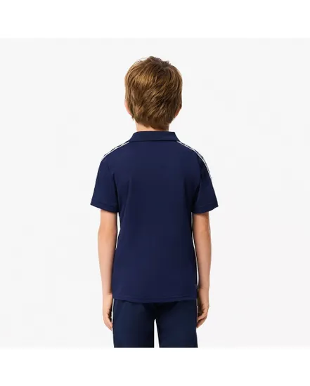 S/S POLO Enfant Bleu