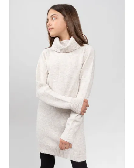 Robe longue Enfant MILA RO G Blanc