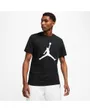 T-Shirt de Basketball homme M J JUMPMAN SS CREW Noir