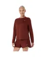 T-shirt manches longues Femme ASICS CORE LS TOP Bordeaux