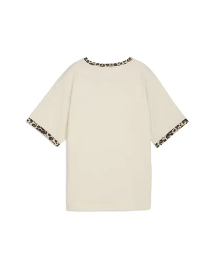 T-shirt Femme ESS GRAPHIC ANIMAL R Beige