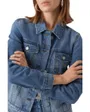 Veste En Jean Femme Vmzorica Ls Denim Jacket Mix Noos