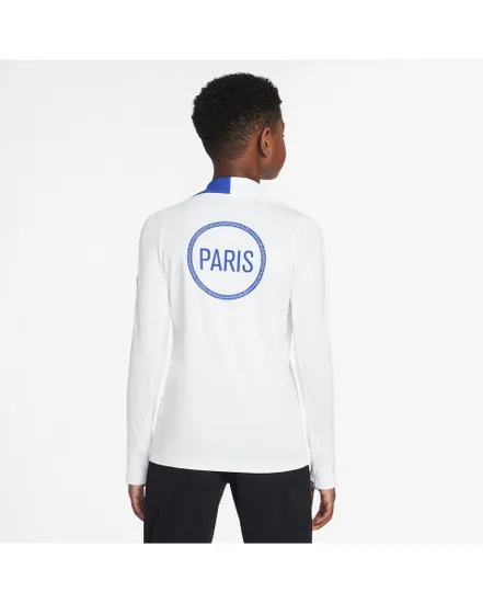 Haut d'entrainement Enfant plus agé PSG YNK DF STRK DRILL TOP K 3R Blanc