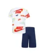 Ensemble de survetement Enfant ACTIVE JOY SHORT SET Blanc