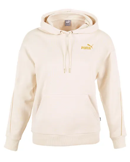 Sweat a capuche Femme Puma MINIMAL GOLD HODDIE Beige Sport 2000 Ref 680019 87