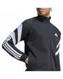 Sweat col zip Homme M TIRO TT Noir