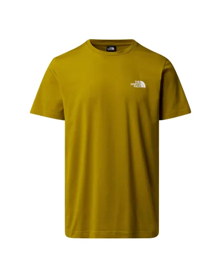 T-shirt Homme M SS SIMPLE DOME TEE Jaune