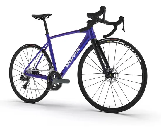Vélo de route Unisexe L'ASPHALTE TIAGRA Caméléon Bleu