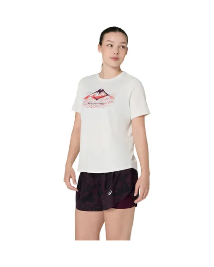 T-shirt Femme FUJITRAIL LOGO SS TOP Beige