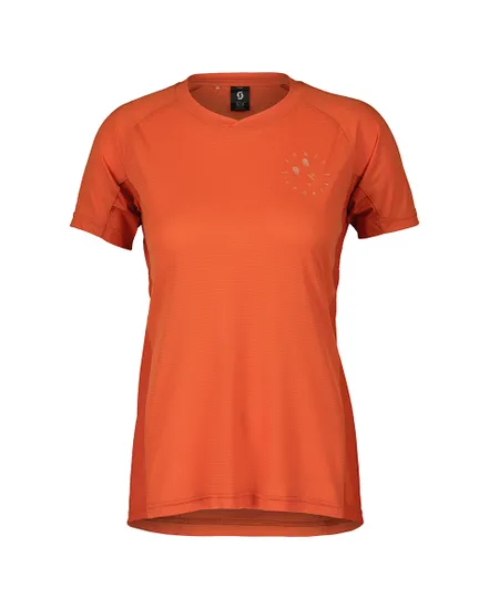 Maillot manches courtes Femme TRAIL FLOW PRO Orange