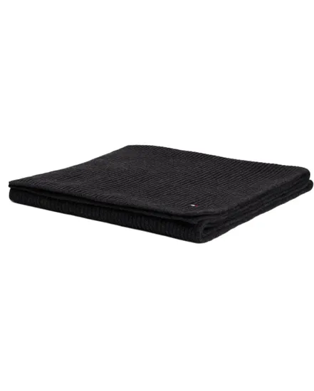 Écharpe Homme TH FLAG PIMA COTTON Gris Charbon