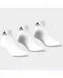 3 paires de chaussettes Unisexe CUSH ANK 3PP Blanc