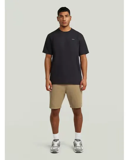 Short Homme STRUCTURED JERSEY SHORT Marron