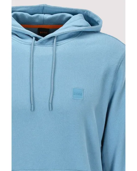 Sweat à capuche Homme WETALK Bleu Clair