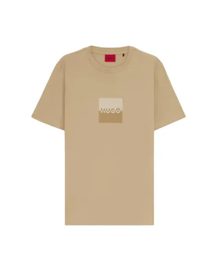 T-shirt col rond Homme DUSPLIT Beige Medium