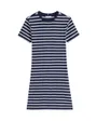 Robe courte Femme NEW CODY STR SLIM SHORT DRS SS Bleu Marine