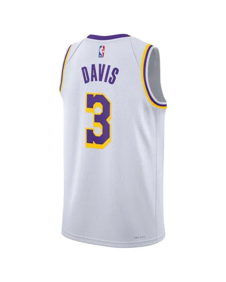 Maillot de basket Homme Los Angeles Lakers Icon Blanc